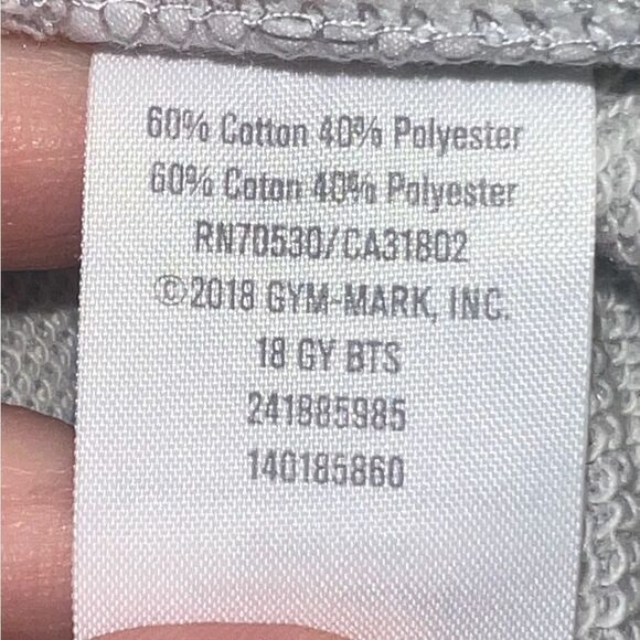 Gymboree Girls Rainbow Ringer Dress Heather Gray Pockets Small NWT - Picture 5 of 7